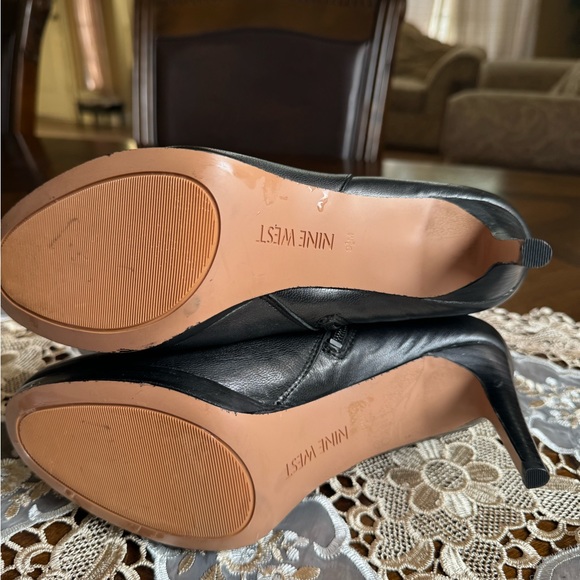 Nine West black high heel boots NWOB - Picture 5 of 7